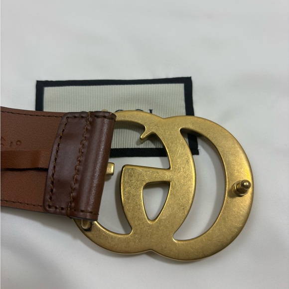 Gucci Double GG buckle Web Belt - Picture 3 of 6